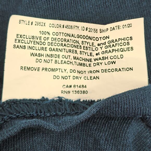 Chicago Cubs Navy Blue Baseball MLB Sports Tee T-Shirt XL NWOT 3753 - Picture 4 of 7